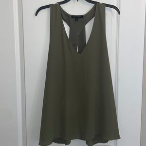 Banana Repiblic- XL- crisscross back halter top